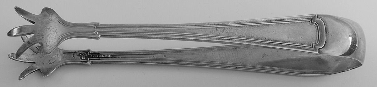 Cortland (Sterling, 1921) Small Sugar Tongs by Lunt Silver-1