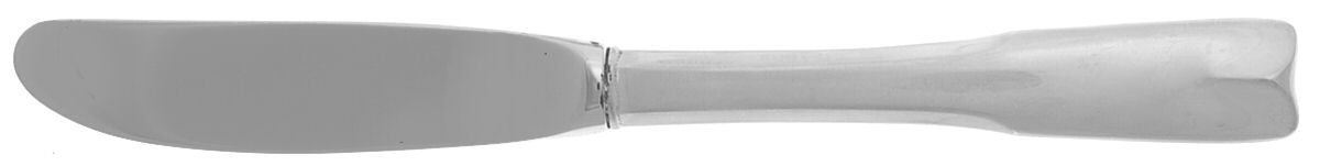 Colonial Theme (Sterling, 1964) Modern Hollow Butter Spreader (Stainless) by Lunt Silver-1