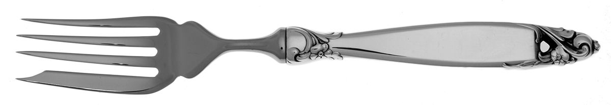 Counterpoint (Sterling, 1969) Individual Hollow Fish Fork, Stainless Tines by Lunt Silver-1