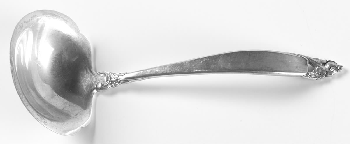 Counterpoint (Sterling, 1969) Solid Gravy Ladle by Lunt Silver-1