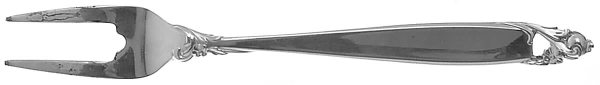 Counterpoint (Sterling, 1969) Short Handle Pickle/Olive Fork by Lunt Silver-1