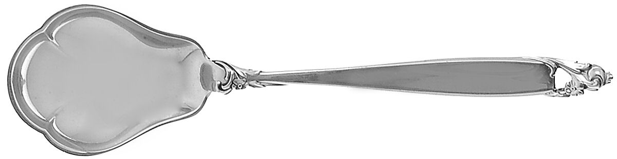 Counterpoint (Sterling, 1969) Sugar Shell Spoon by Lunt Silver-1