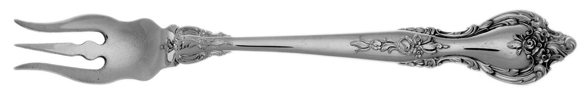 Delacourt (Sterling, 1966) Oyster Fork HC by Lunt Silver-1