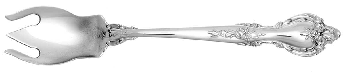 Delacourt (Sterling, 1966) Ice Cream Fork HC by Lunt Silver-1