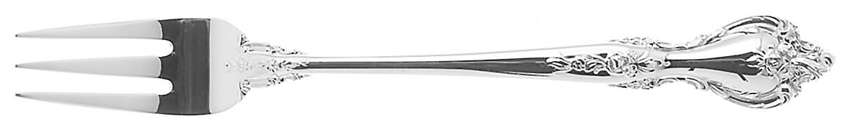 Delacourt (Sterling, 1966) Cocktail/Seafood Fork by Lunt Silver-1