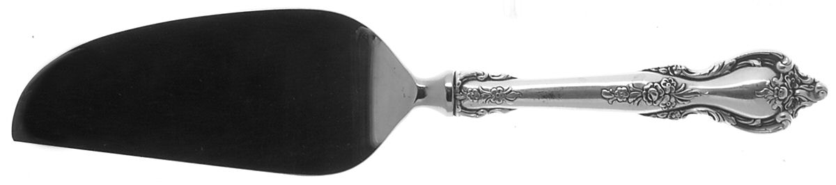 Delacourt (Sterling, 1966) Cheese Knife with Stainless Blade by Lunt Silver-1