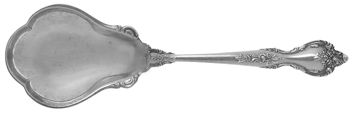 Delacourt (Sterling, 1966) Solid Buffet Serving Spoon by Lunt Silver-1