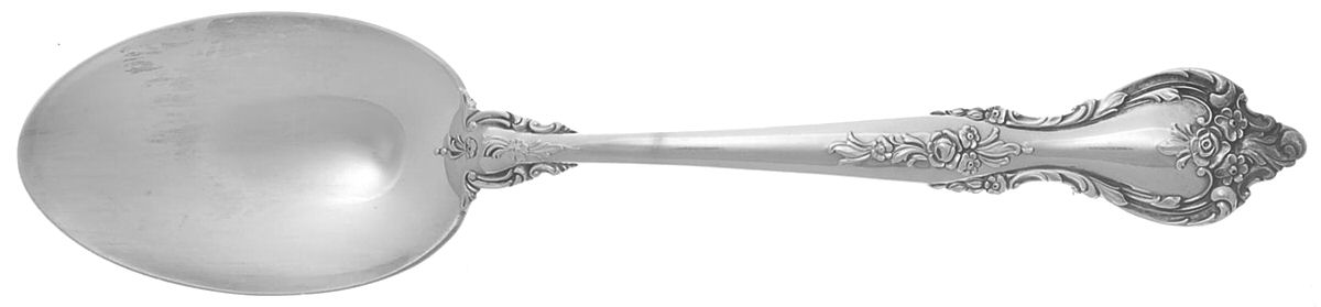 Delacourt (Sterling, 1966) Tablespoon (Serving Spoon) by Lunt Silver-1