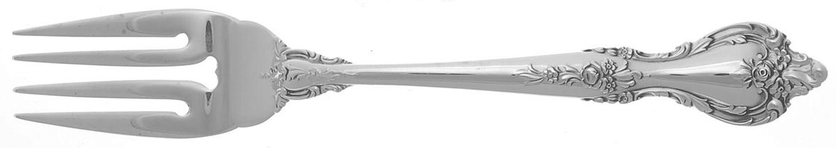 Delacourt (Sterling, 1966) Individual Salad Fork by Lunt Silver-1