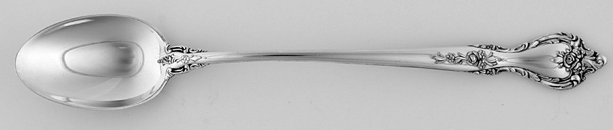 Delacourt (Sterling, 1966) Iced Tea Spoon by Lunt Silver-1