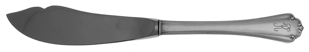 Delicacy (Sterling, 1987) Hollow Handle Master Butter Knife by Lunt Silver-1