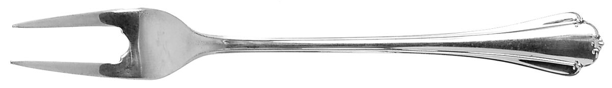 Delicacy (Sterling, 1987) Short Handle Pickle/Olive Fork by Lunt Silver-1