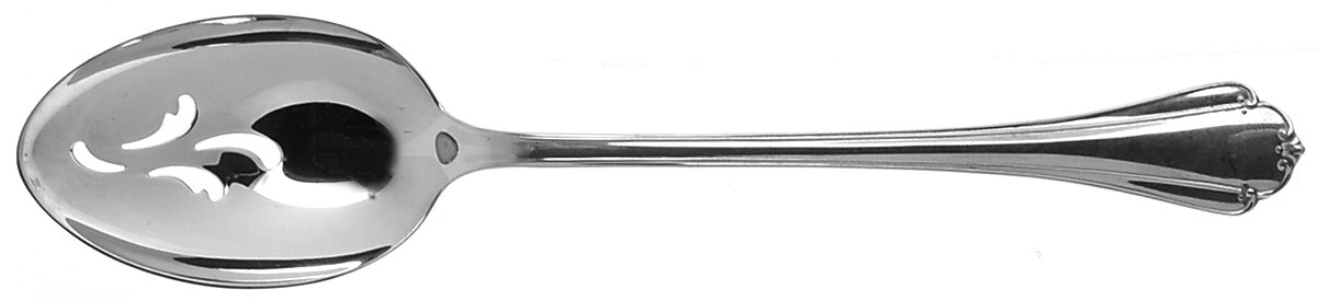 Delicacy (Sterling, 1987) Pierced Tablespoon (Serving Spoon) by Lunt Silver-1