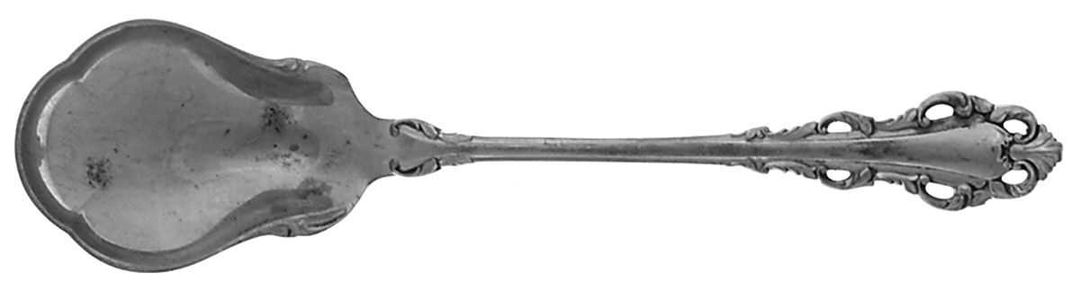 Dresden Scroll (Sterling, 1971) Sugar Spoon by Lunt Silver-1