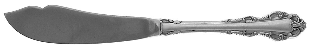 Dresden Scroll (Sterling, 1971) Hollow Handle Master Butter Knife by Lunt Silver-1