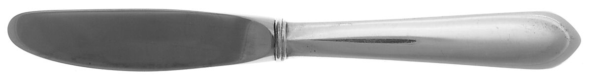 Early American-Plain (Sterling, 1926) Modern Hollow Butter Spreader (Stainless) by Lunt Silver-1