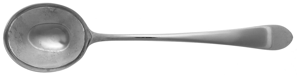 Early American-Plain (Sterling, 1926) Round Bowl Soup Spoon (Cream Soup) by Lunt Silver-1