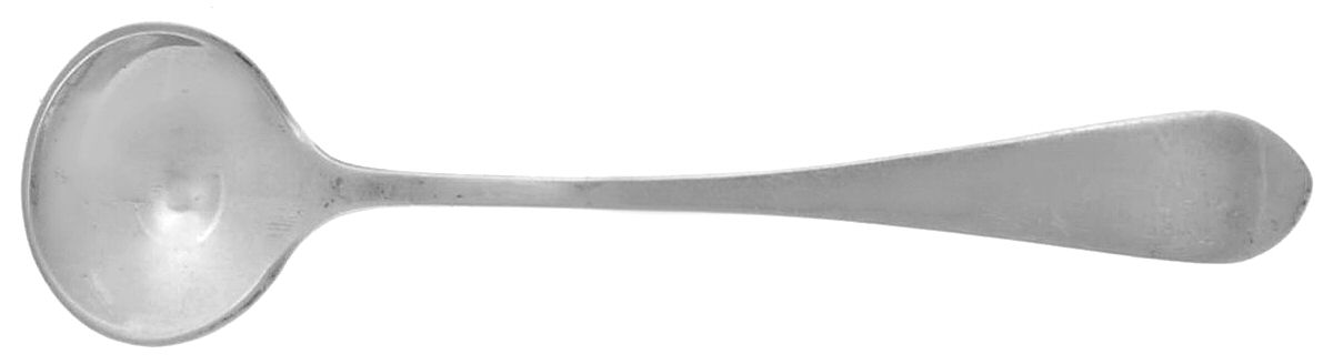 Early American-Plain (Sterling, 1926) Master Salt Spoon by Lunt Silver-1