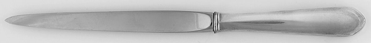 Early American-Plain (Sterling, 1926) Letter Opener with Stainless Blade by Lunt Silver-1