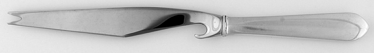 Early American-Plain (Sterling, 1926) Hollow Handle Bar Knife by Lunt Silver-1