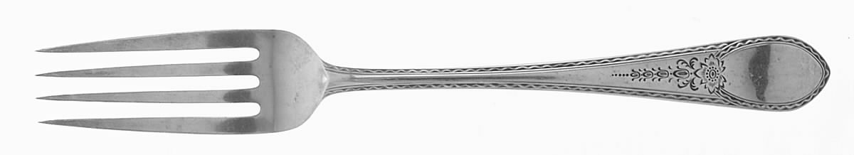 Early American-Engraved (Sterling, 1926) Fork by Lunt Silver-1