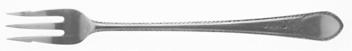 Early American-Engraved (Sterling, 1926) Cocktail/Seafood Fork by Lunt Silver-1