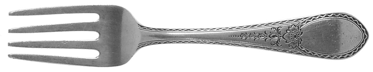 Early American-Engraved (Sterling, 1926) Baby Fork by Lunt Silver-1