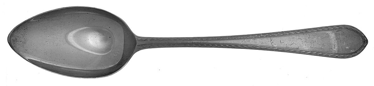 Early Colonial (Sterling, 1930) Dessert/Oval Soup Spoon by Lunt Silver-1