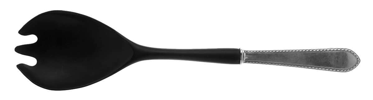 Early Colonial (Sterling, 1930) Salad Serving Fork with Plastic Prongs by Lunt Silver-1