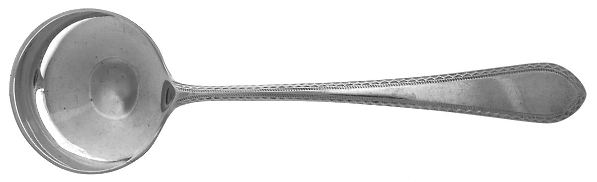 Early Colonial (Sterling, 1930) Round Bowl Soup Spoon (Bouillon) by Lunt Silver-1
