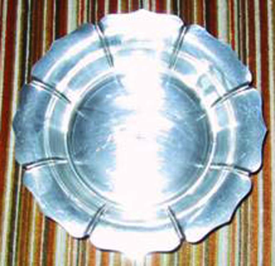 Early Dublin (Sterling, Hollowware) Pipkin Tray by Lunt Silver-1