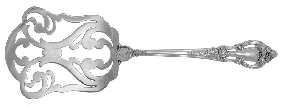 Eloquence (Sterling, 1953) Solid Asparagus Server by Lunt Silver-1