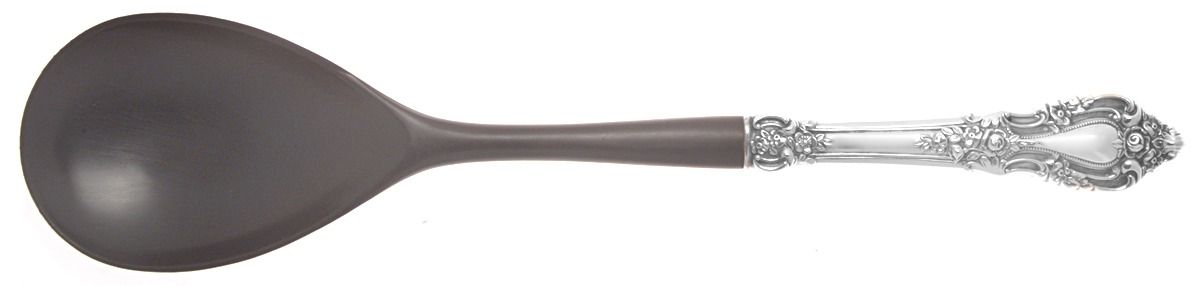 Eloquence (Sterling, 1953) Salad Serving Spoon with Plastic Bowl by Lunt Silver-1