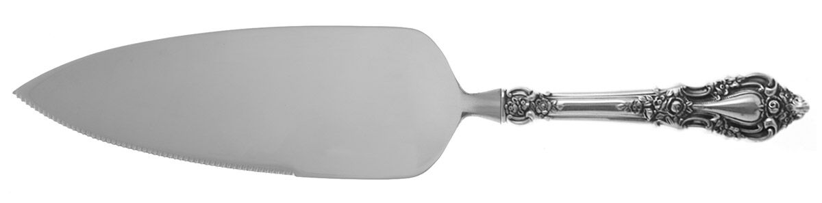 Eloquence (Sterling, 1953) Pie Server with Serrated Stainless Blade HC by Lunt Silver-1