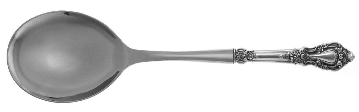 Eloquence (Sterling, 1953) Casserole Spoon with Smooth Stainless Bowl HC by Lunt Silver-1