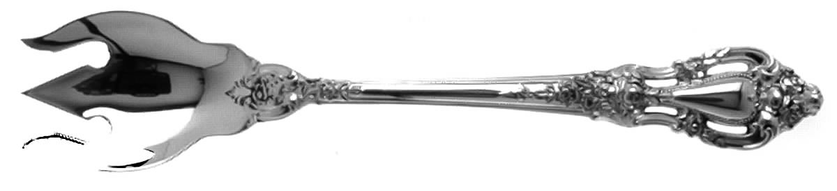 Eloquence (Sterling, 1953) Ice Cream Fork HC by Lunt Silver-1