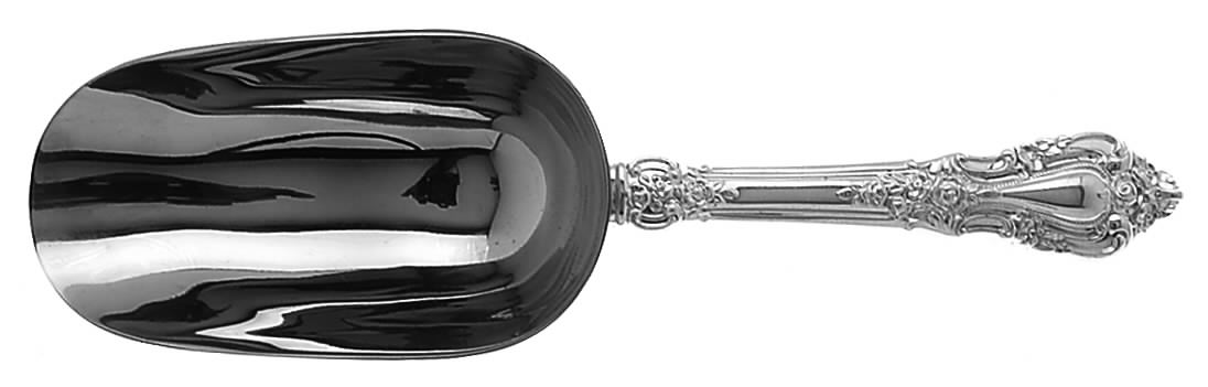 Eloquence (Sterling, 1953) Ice Scoop with Stainless Bowl by Lunt Silver-1