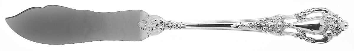 Eloquence (Sterling, 1953) Individual Solid Fish Knife by Lunt Silver-1