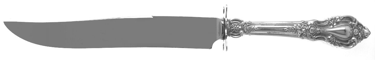 Eloquence (Sterling, 1953) Small Steak Carving Knife with Stainless Blade by Lunt Silver-1