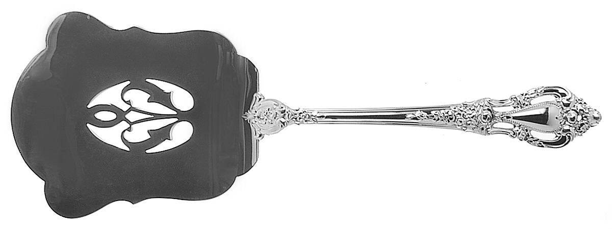Eloquence (Sterling, 1953) Solid Asparagus Server by Lunt Silver-1