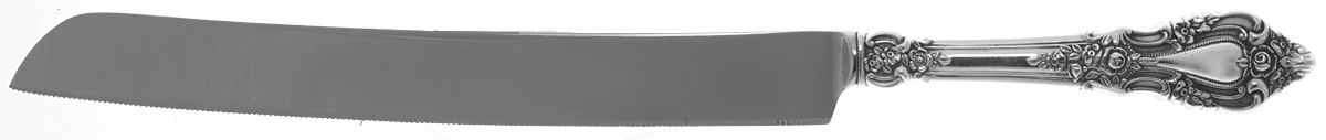 Eloquence (Sterling, 1953) Wedding Cake Knife with Stainless Blade by Lunt Silver-1