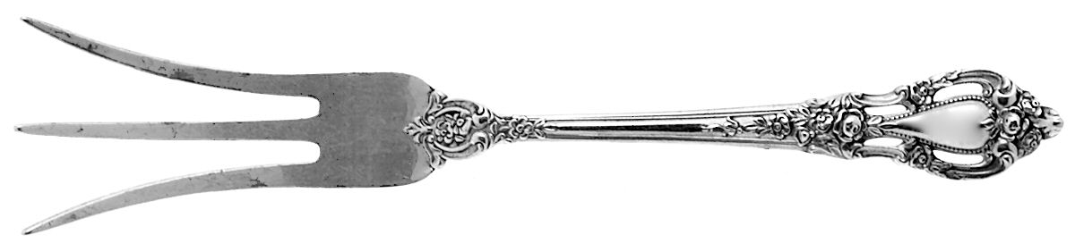 Eloquence (Sterling, 1953) Lemon Fork by Lunt Silver-1