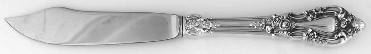 Eloquence (Sterling, 1953) Individual Fish Knife with Stainless Blade by Lunt Silver-1