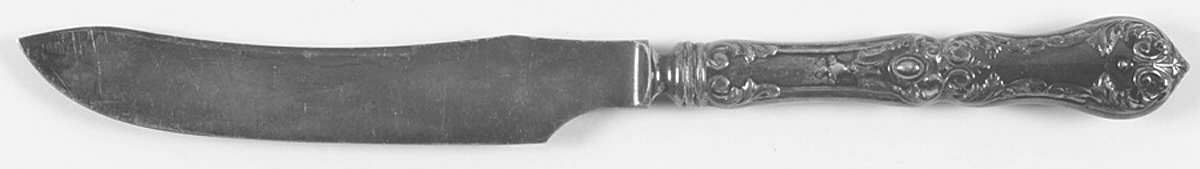 Eltham (Silverplate, 1890) Small Steak Carving Knife with Stainless Blade by Lunt Silver-1