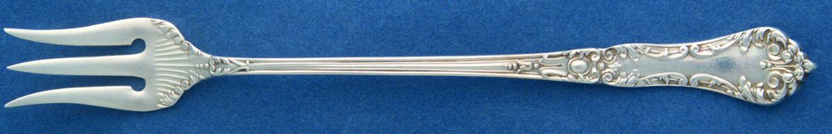 Eltham (Silverplate, 1890) Cocktail/Seafood Fork by Lunt Silver-1
