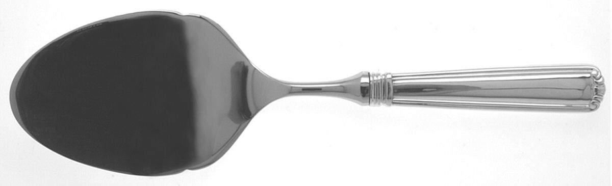Embassy Scroll (Sterling, 1981, no monograms) Pastry Server with Stainless Blade by Lunt Silver-1