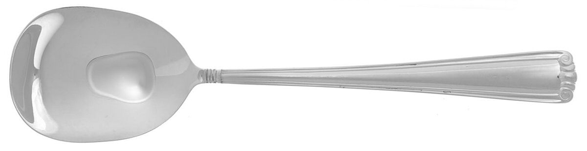 Embassy Scroll (Sterling, 1981, no monograms) Sugar Spoon by Lunt Silver-1