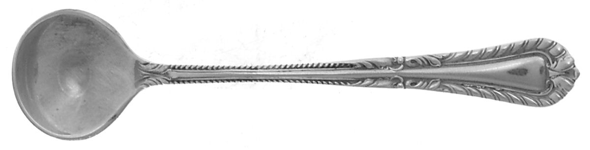 English Georgian (Sterling, 1980) Master Salt Spoon by Lunt Silver-1