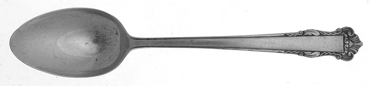 English Shell (Sterling, 1937) Five O'Clock Teaspoon by Lunt Silver-1