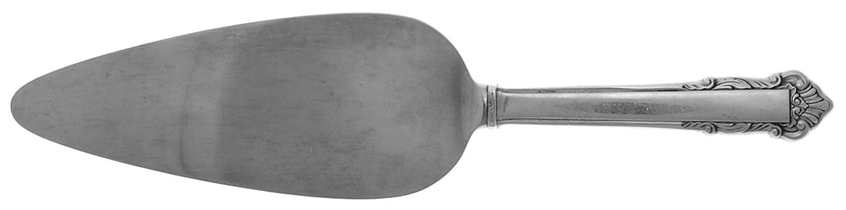 English Shell (Sterling, 1937) Pie Server with Stainless Blade by Lunt Silver-1